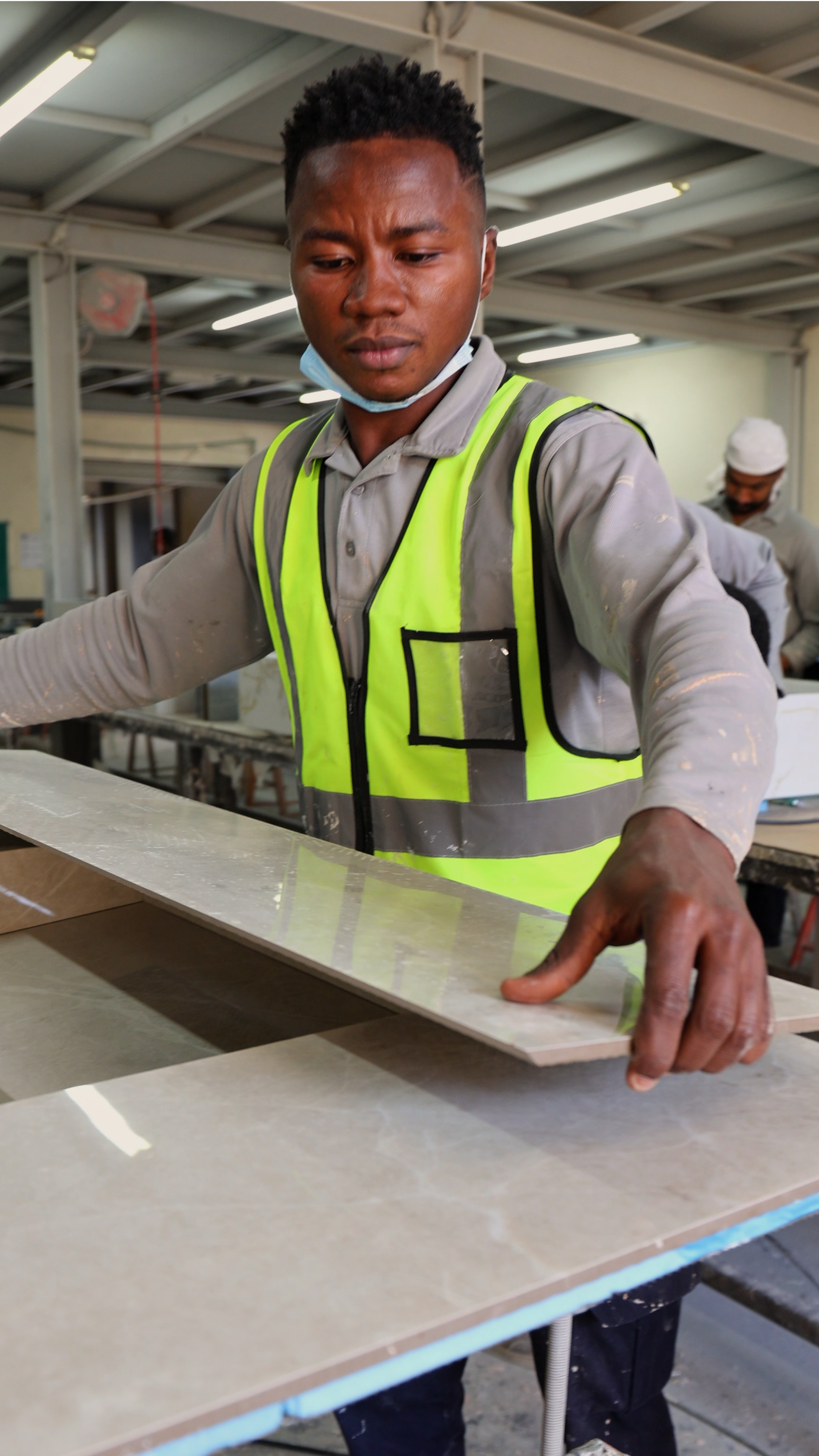 Porcelain Counter Production