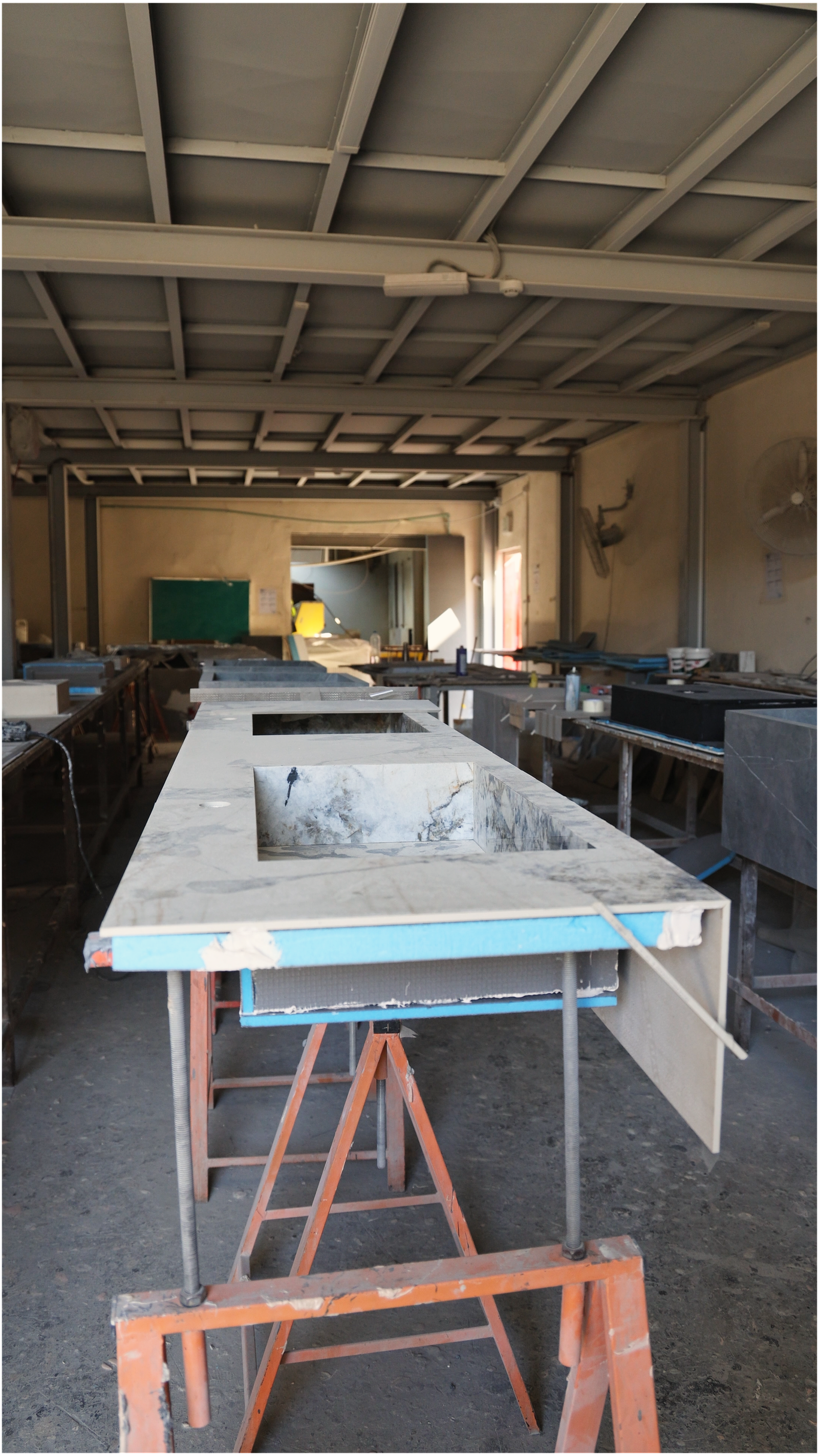 Porcelain Counter Production