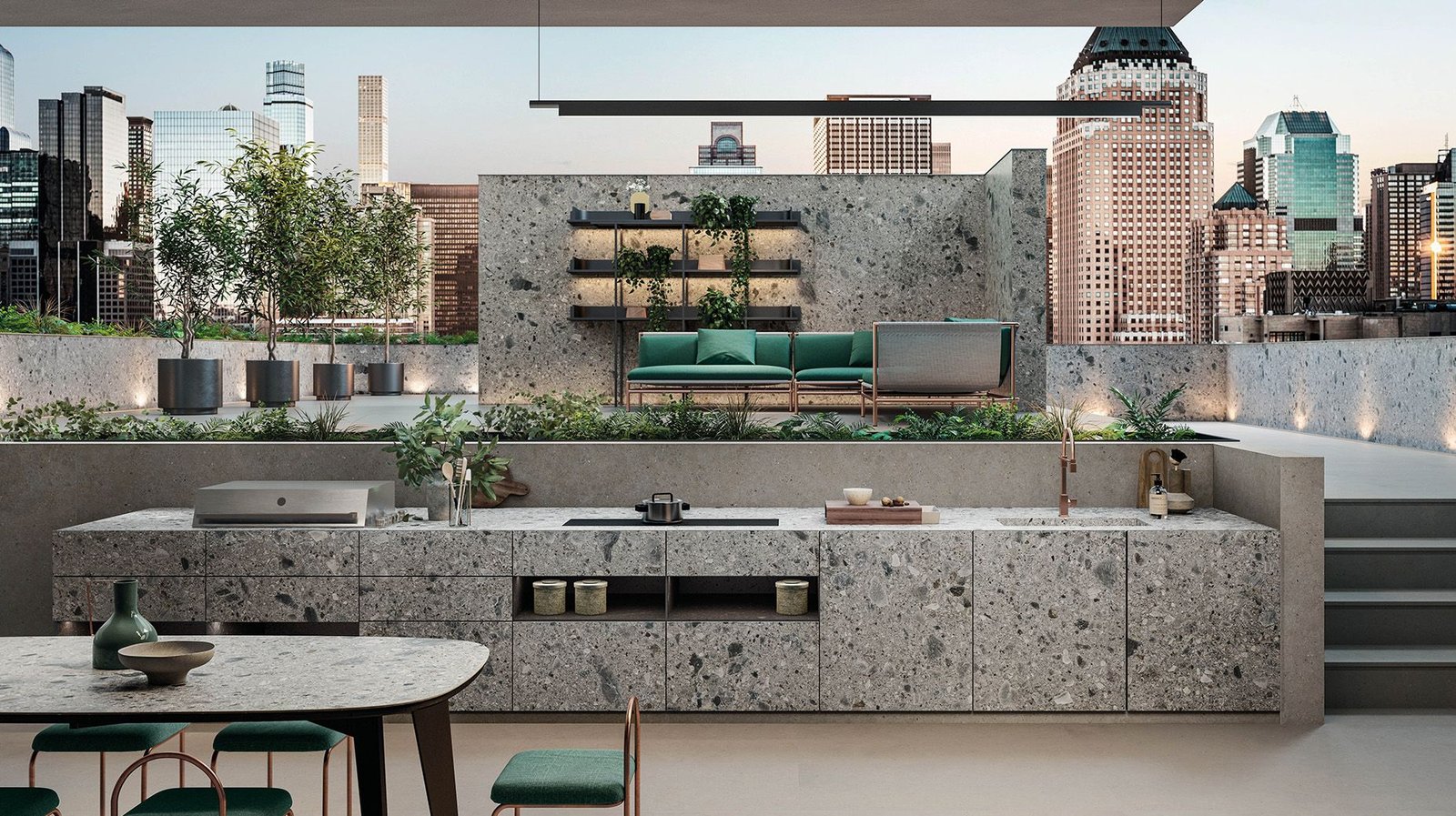 Porcelain Counter Production